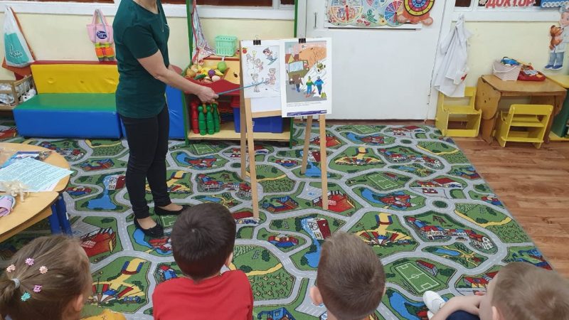 Безопасность в зимний период: практическое занятие в ДО Нововолково