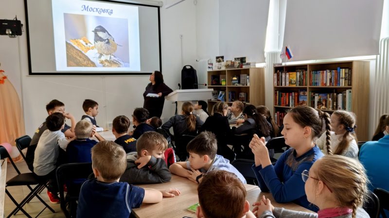 Экологический час «Синичкин день» в Рузской центральной библиотеке