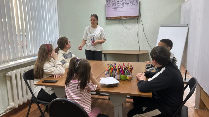 Юные тучковцы погрузились в мир дудлинга 