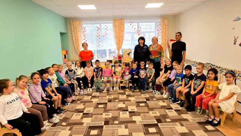 Инспектор ГИБДД провёл урок безопасности в Гимназии №1