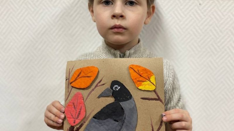 Мастер-класс «Пернатая загадка: аппликация» состоялся в ЦКиИ Тучково