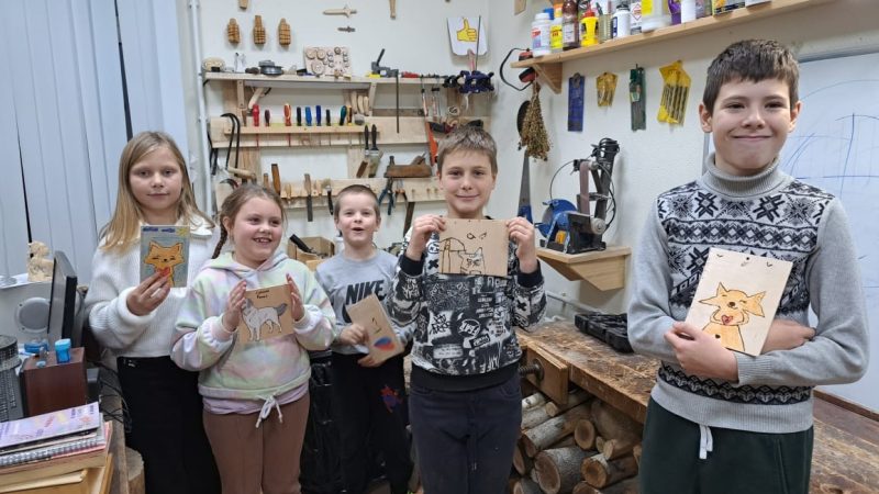 Мастер-класс по выжиганию для маленьких творцов в ЦКиИ Тучково