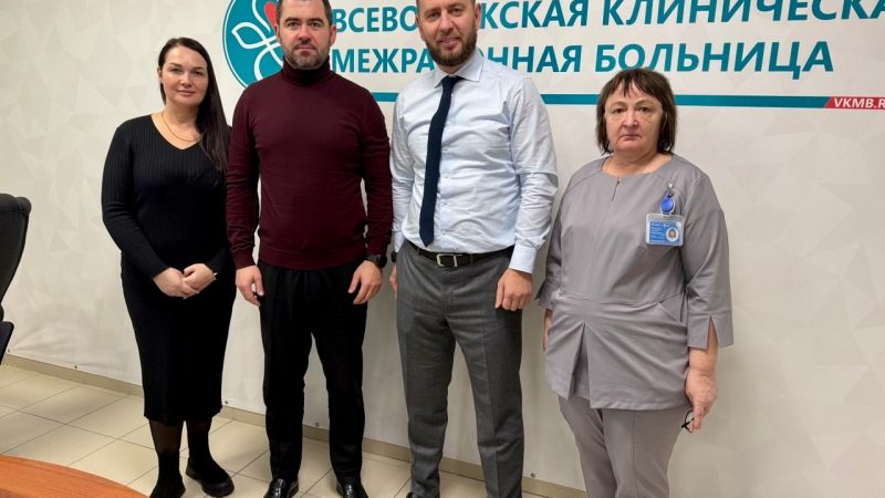 Делегация Рузской больницы посетила Всеволожскую клиническую межрайонную больницу