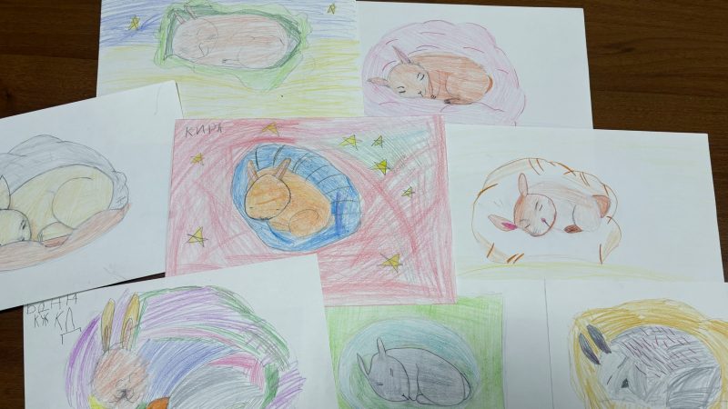 Юные тучковцы учатся рисовать в студии «Тушь»