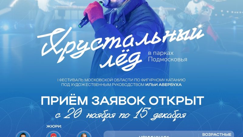 «Хрустальный лёд»: фестиваль фигурного катания для любителей