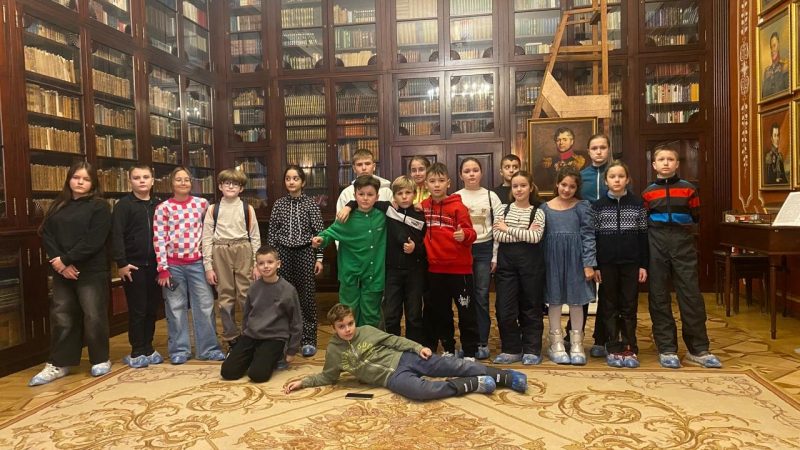 Ученики Тучковской СОШ №1 открыли для себя поэтическую родину Пушкина
