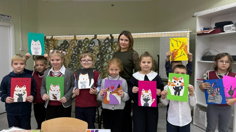 Мастер-класс в Нестеровском лицее: творческие подарки для мам