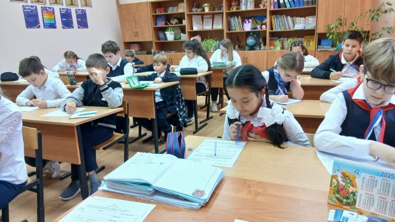 Математическая олимпиада в начальной школе Тучковской СОШ №1