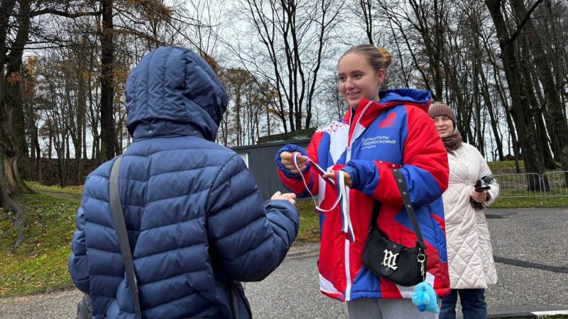 В Рузе прошла патриотическая акция в День народного единства