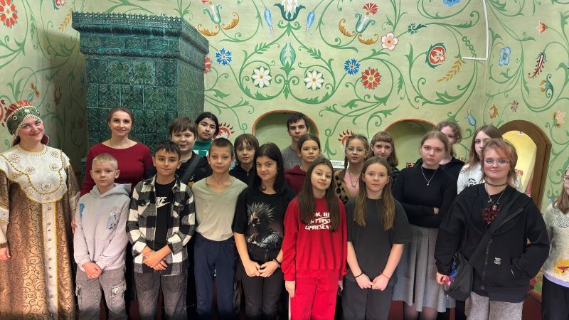 Путешествие в историю: школьники посетили Звенигородский музей