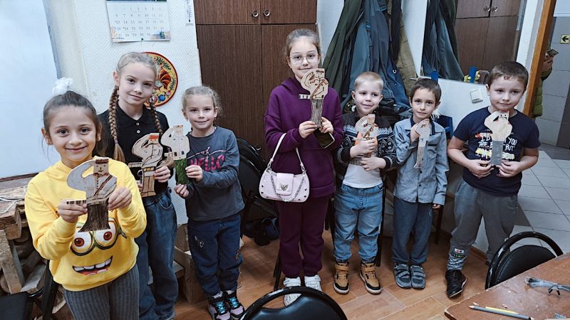 Мастер-класс «Дядя Стёпа» порадовал детей в Тучково