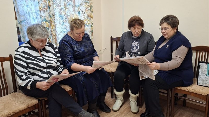 Встреча с интересными изданиями в Сытьковской библиотеке