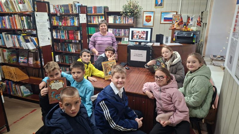 Сытьковские школьники знакомились со сказочными героями Павла Бажова