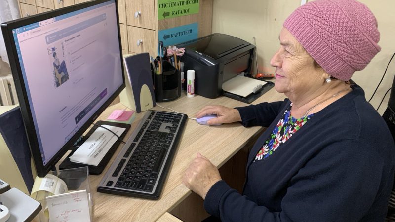 Час компьютерной грамотности в Никольской библиотеке