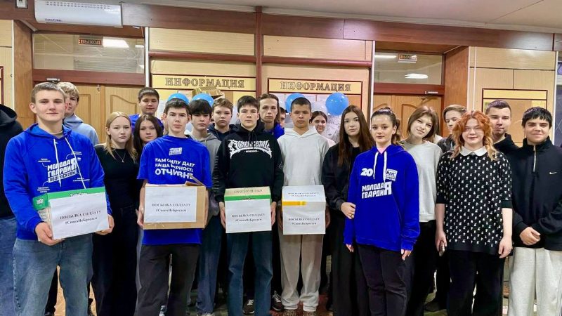 Тучковские студенты написали письма солдатам