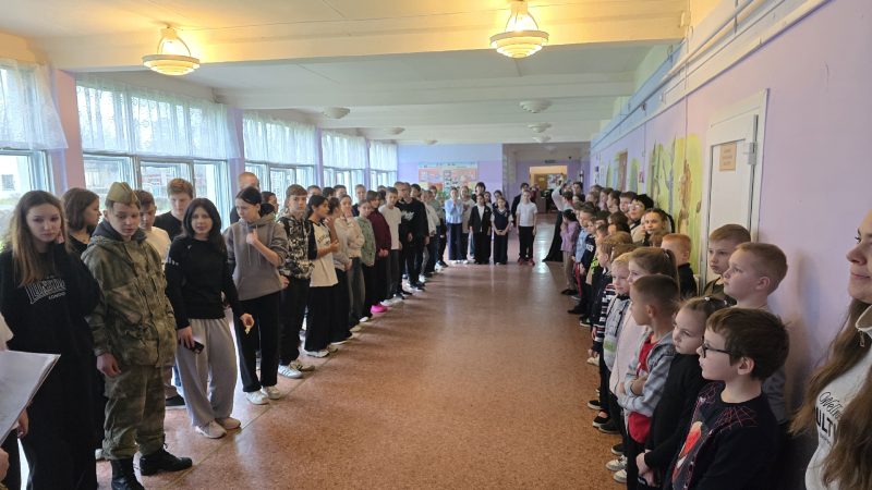 Беляногорские школьники участвовали в игре «Русский партизан»