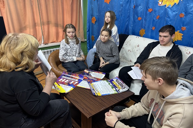 В Старониколаевской библиотеке прошла антинаркотическая беседа