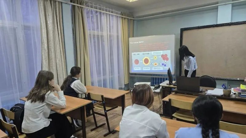 «СПИДу — НЕТ!»: урок здоровья в СОШ № 3 г. Рузы