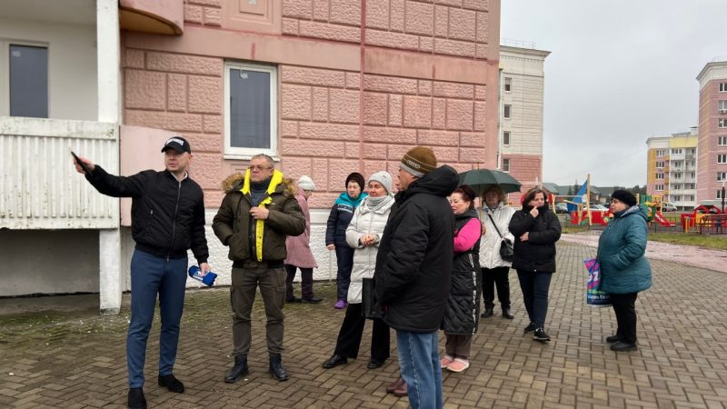 Партийцы провели обход территории в Рузе