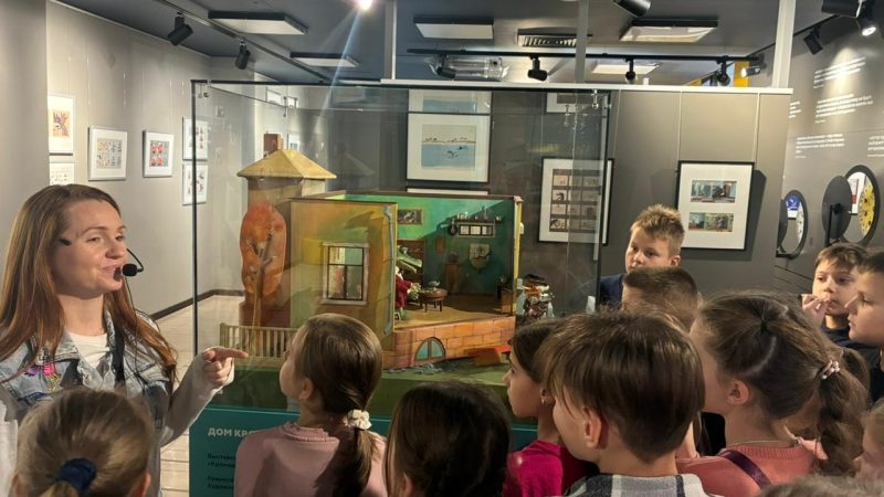 Путешествие в мир анимации: третьеклассники СОШ № 2 г. Рузы побывали на «Союзмультфильме»