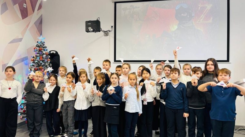 Патриотический мастер-класс провели в Рузе