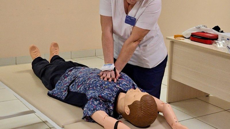 Практическая тренировка по оказанию экстренной помощи  прошла в Тучково