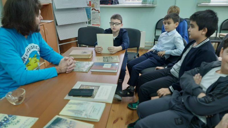 Тучковские ребята делились впечатлениями от стихов Ивана Бунина