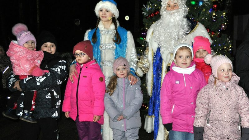 Открытие новогодних праздников в Дорохово