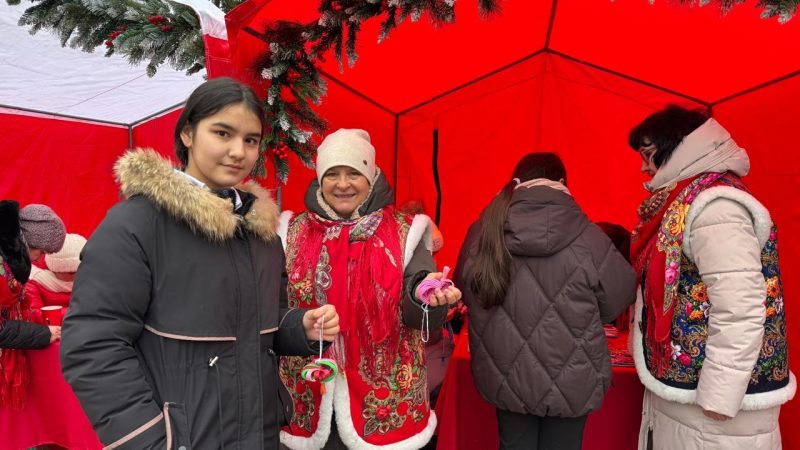 Тучковская детская библиотека на празднике в честь доставки главной новогодней ёлки в Кремль