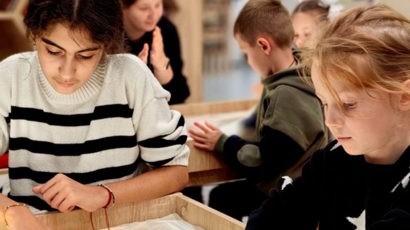 Песочная анимация в Рузской центральной библиотеке