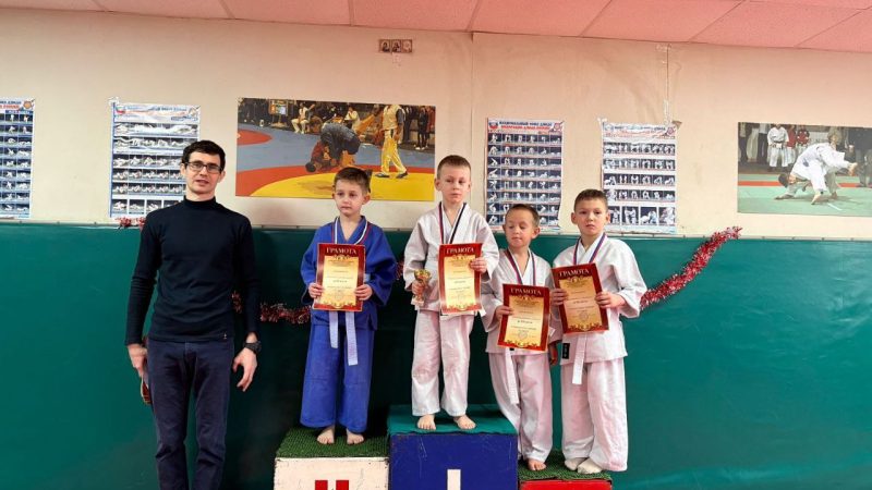 В Тучково соревновались юные дзюдоисты