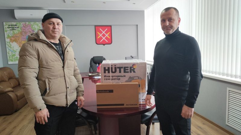 От ружан на линию фронта – генератор и ноутбук