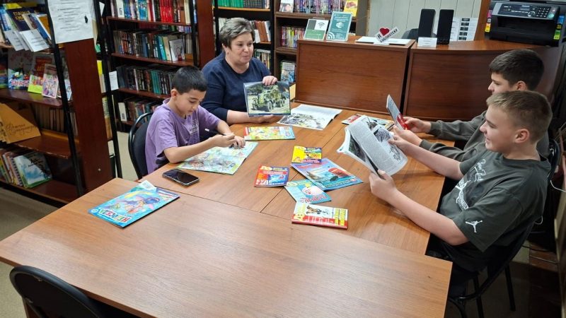 Литературный час «Остров чтения – книг» в Сытьковской сельской библиотеке