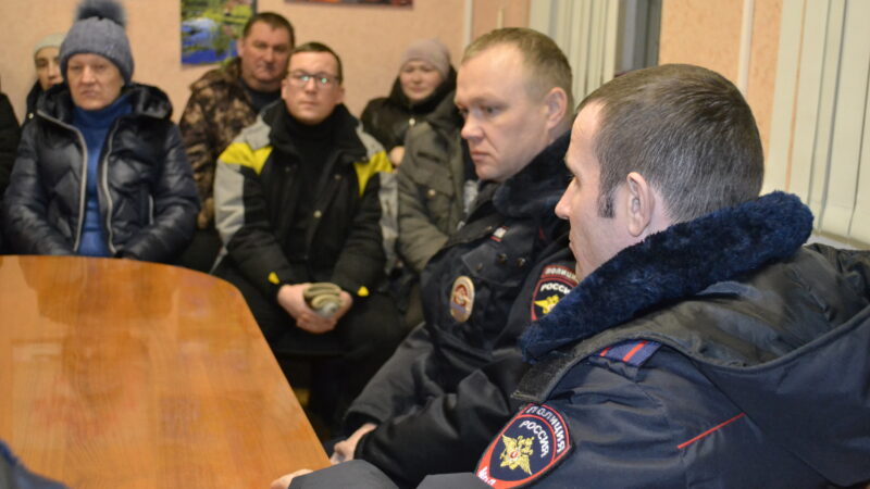 Участковые уполномоченные Рузского округа отчитаются перед жителями о проделанной работе