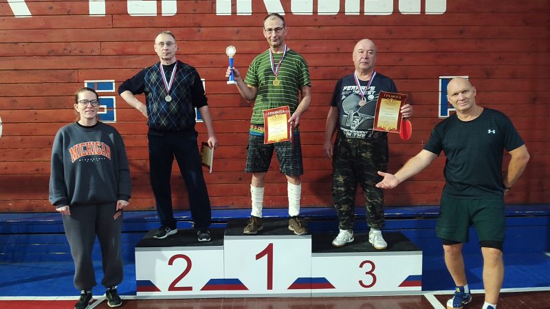 В Тучково прошёл турнир по настольному теннису