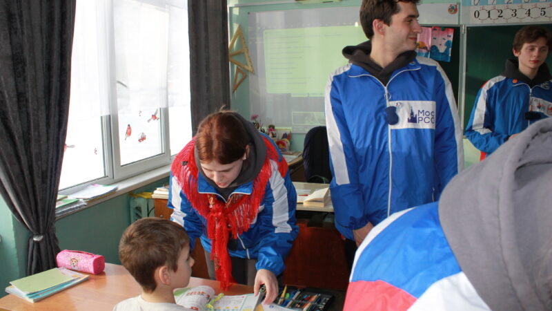 В Космодемьянском высадился «Снежный десант»