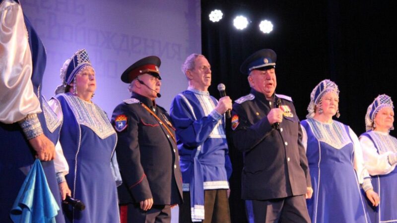В Тучково прошел праздничный концерт в честь освобождения посёлка