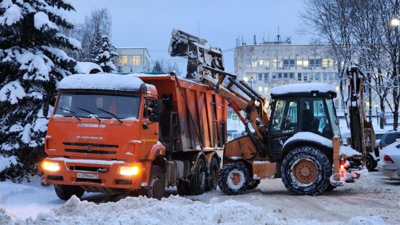 Глава Рузского округа опубликовал график уборки снега