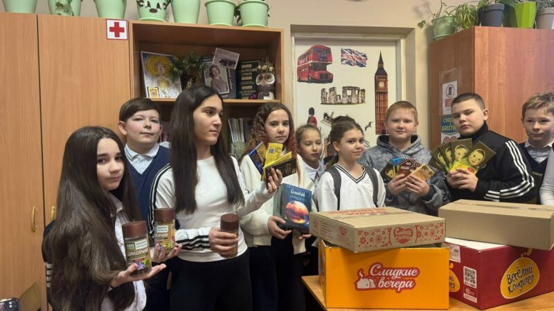 Школьники из второй Рузской школы собирают помощь для участников СВО