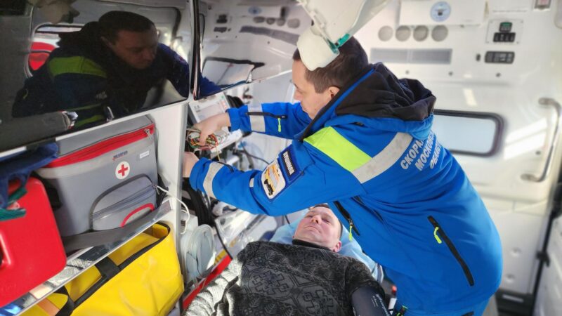 Новый реанимобиль пополнил автопарк подстанции скорой помощи Рузы