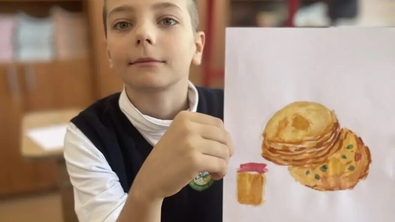 Масленичные гуляния в 4Б классе СОШ №3