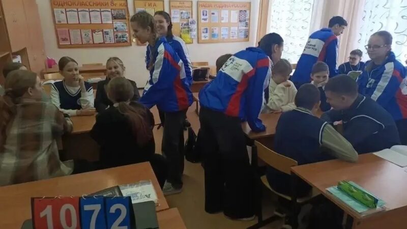 «Снежный десант РСО» в Нестеровском лицее: вдохновение и патриотизм