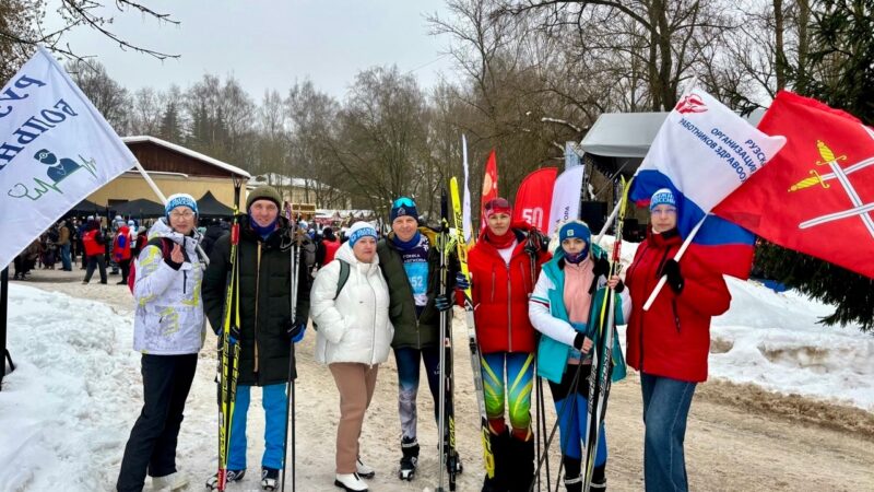 «Лыжня России»: сотрудники Рузской больницы присоединились к массовому старту в Химках