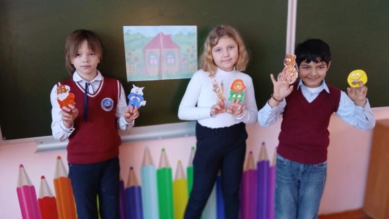 Кукольный театр своими руками: творческий проект в 3 «Э» классе Нестеровского лицея