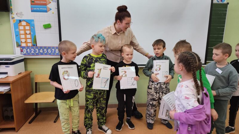 В школе № 3 Рузы стартовал интенсив для будущих первоклассников