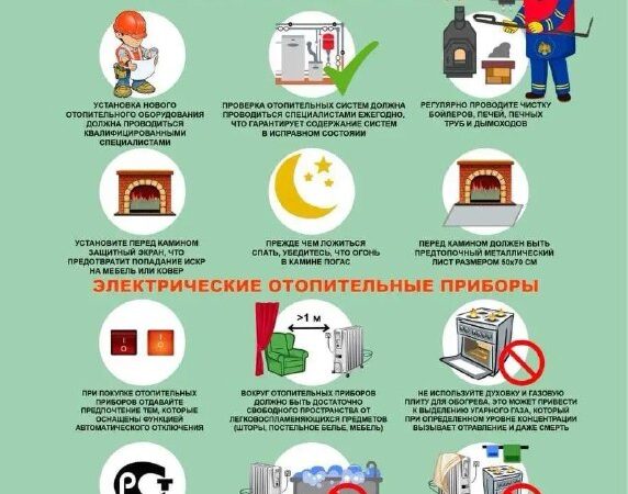 Не дайте огню шанса: правила безопасности на холодный сезон