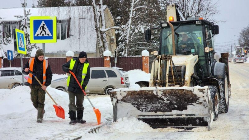 В РМО проводят работы по зимнему содержанию региональных дорог