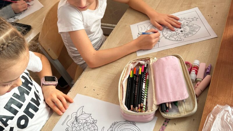 Учимся управлять эмоциями: антистресс‑рисунки в 3 «Э» классе СОШ № 3 Рузы