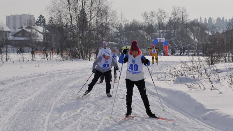В Тучково прошли открытые лыжные гонки