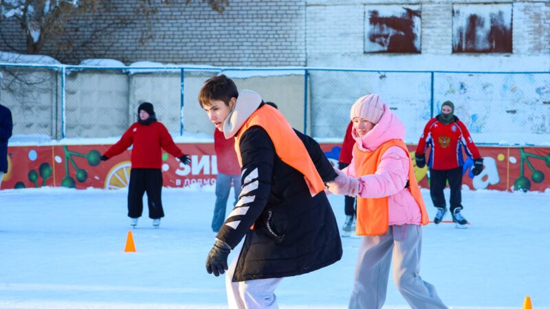 Школьники Рузского округа соревновались на льду